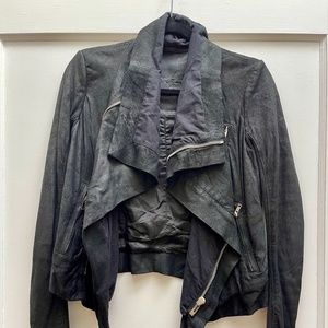 Rick Owens Leather Jacket NEVER BEEN WORN